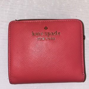 Kate Spade pink ID wallet